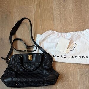 Marc Jacobs Whitney Black Quilted Shoulder Bag